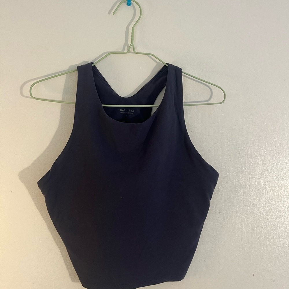 Athleta Navy Blue Women's Tank Top